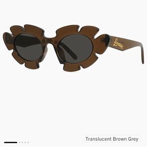 Loewe x Paula’s Ibizia sunglasses with case, cloth, and papers